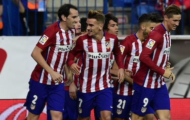 Griezmann decide triunfo del Atlético con dos goles