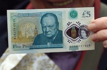 Vegetarianos protestan por nuevo billete en Inglaterra