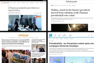 Así cubrió la prensa internacional las elecciones en Panamá
