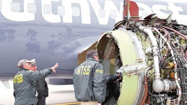 Southwest Airlines no habría seguido sugerencia de fabricante de turbinas