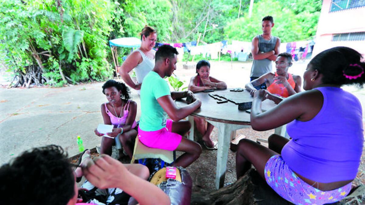 Cerca de 300 cubanos se mantenían ayer en las instalaciones de la Pastoral Social Cáritas Panamá.