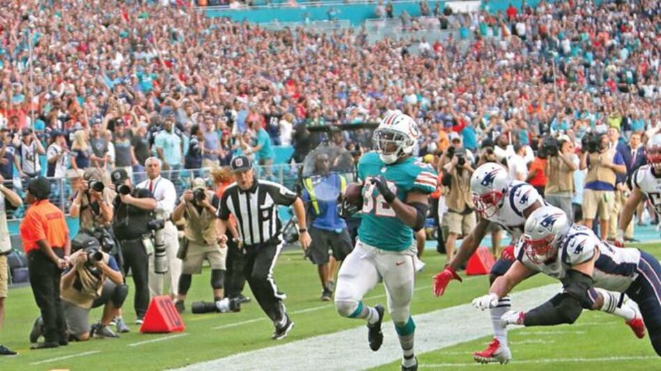 Los Dolphins ganan de forma milagrosa sobre los Patriots