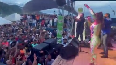 Colombianos gozan al ritmo de Samy y Sandra Sandoval