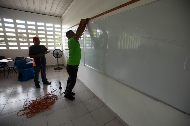 Continúan las jornadas de mantenimiento de las escuelas, ante el inicio del año escolar