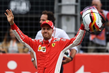 Sebastian Vettel  logra la 'pole' en el Gran Premio de Alemania