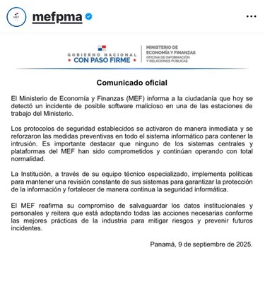 Frustran intento de hackeo por un software malicioso en el MEF