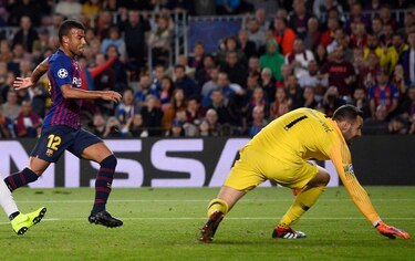Barcelona, sin Messi, supera al Inter de Milán