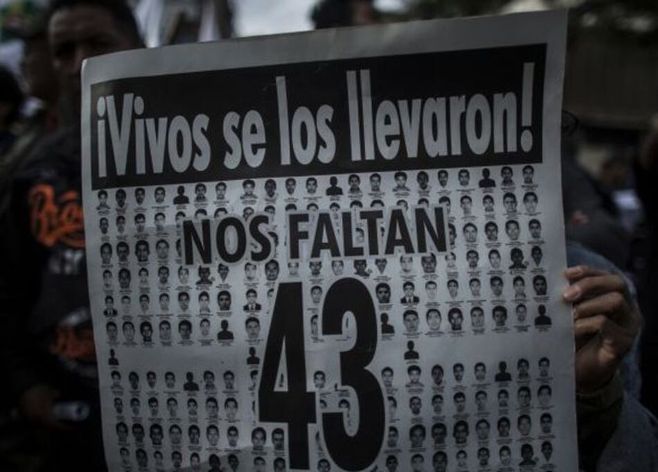 CIDH pide que se active búsqueda de 43 estudiantes mexicanos