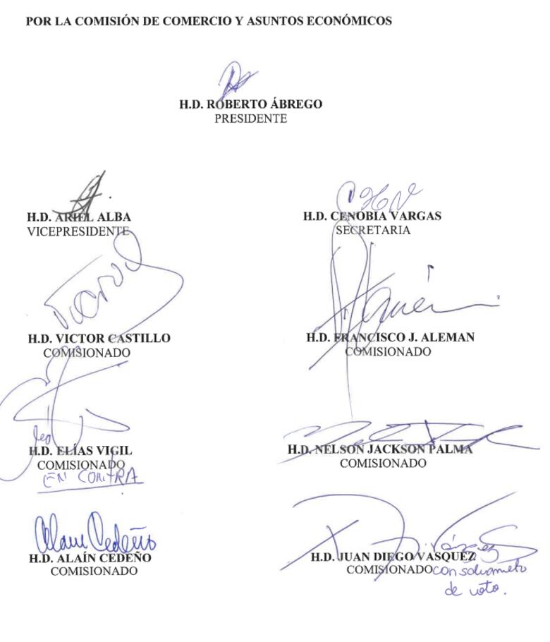 Minuto a minuto: la Comisión de Comercio aprueba derogar el contrato minero y la de Gobierno avala la consulta pública 