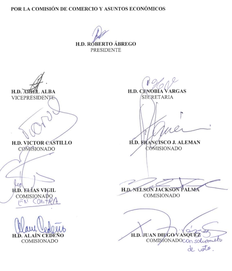 Minuto a minuto: la Comisión de Comercio aprueba derogar el contrato minero y la de Gobierno avala la consulta pública