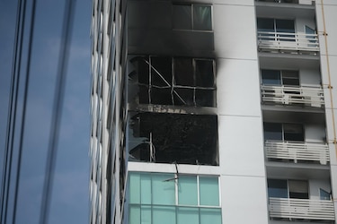 Evacuaron a 129 personas y 29 mascotas durante incendio en un edificio en San Francisco