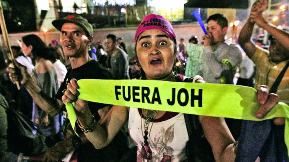 Indignados de Honduras rechazan propuesta de la OEA