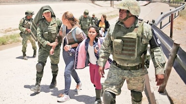 México envía unos 15 mil militares a la frontera