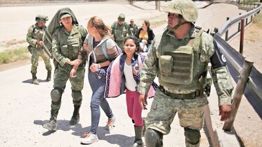 México envía unos 15 mil militares a la frontera