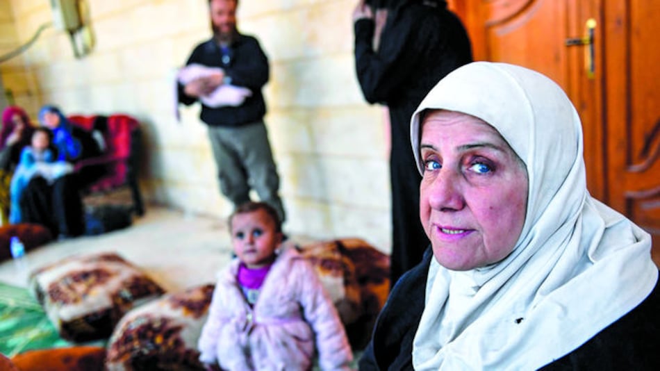 Civiles, escudos humanos del EI