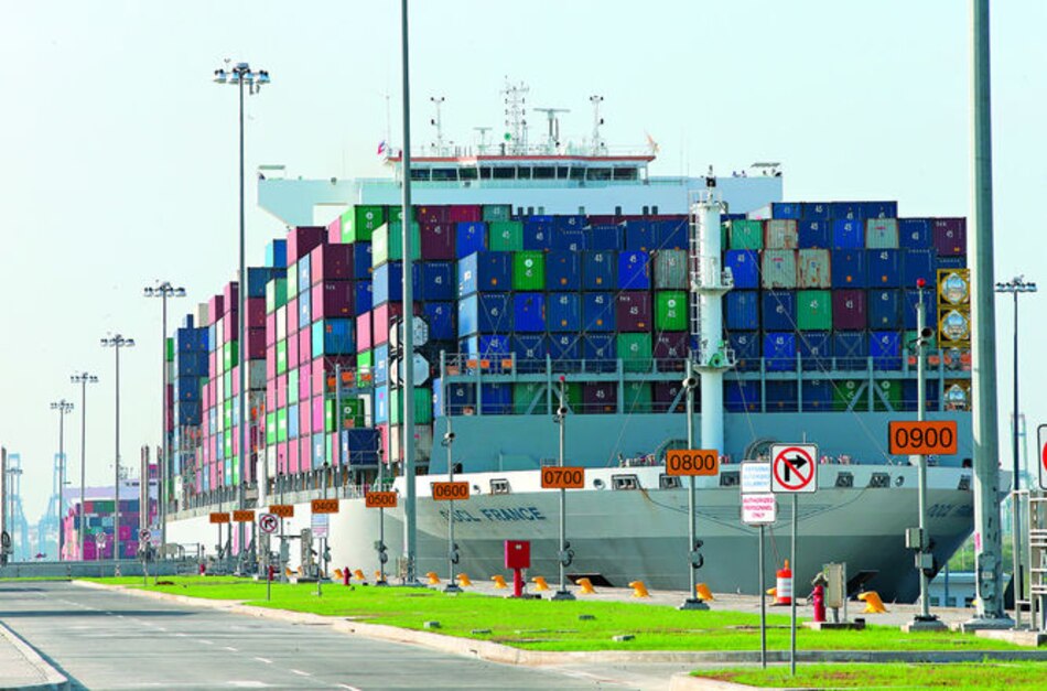 Movimiento de carga en los puertos de Panamá aumenta 14.4% este año