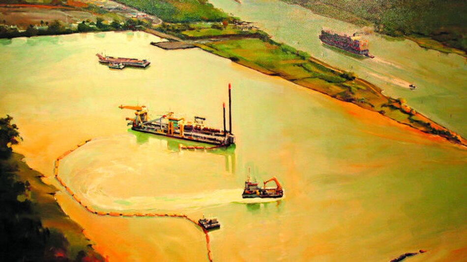 Las pinturas de la ampliación