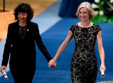 Dos mujeres genetistas de Francia y Estados Unidos ganan el Nobel de Química