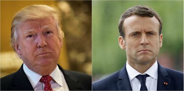 Trump y Macron hablan de Venezuela y su cooperación en Siria e Irak