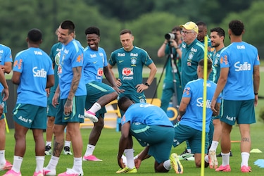 Ancelotti ya prepara el once contra Japón con todos disponibles excepto Raphinha