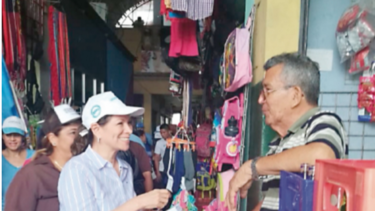 Gómez llegó a Bocas del Toro a brindar respaldo a candidatos independientes