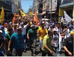 Oposición marcha para pedir la renuncia de Nicolás Maduro