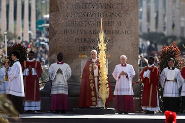 El papa León XIV en el Domingo de Ramos: ‘¡Depongan las armas, recuerden que son hermanos!’