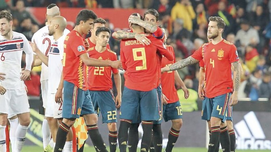 España inició con buen pie ante Noruega