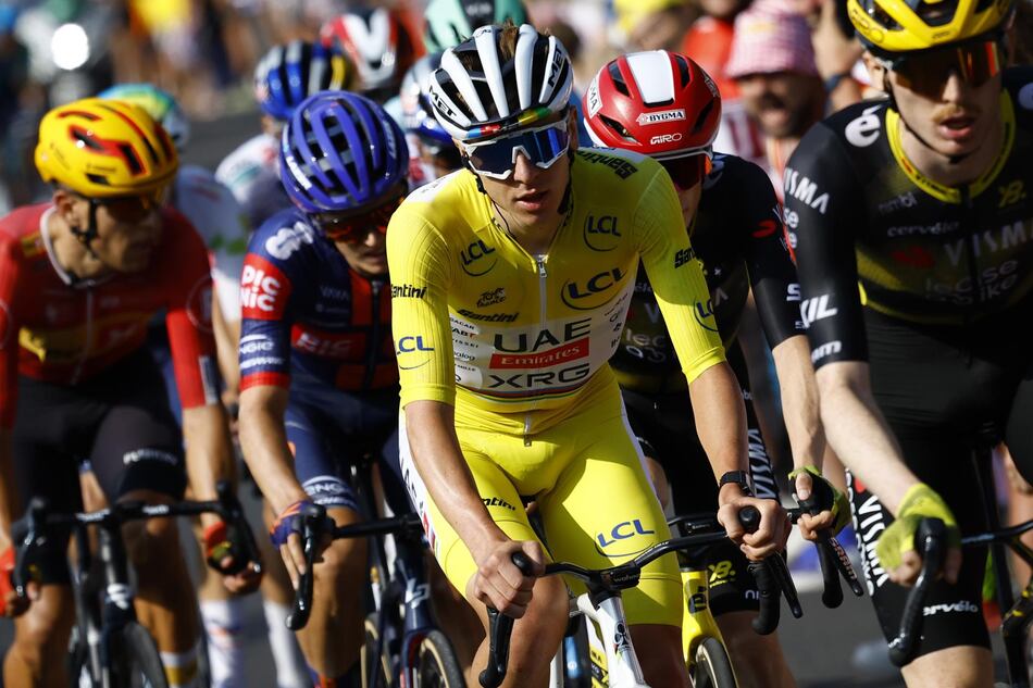 Tour de Francia: Pogacar, pieza de caza mayor en Pirineos