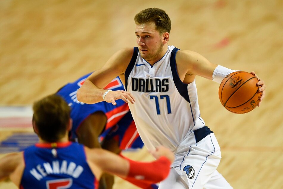 Luka Doncic anota 41 puntos en triunfo de los Mavericks en México