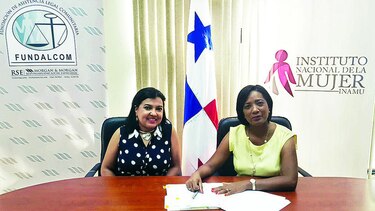 Fundalcom e Inamu firman convenio