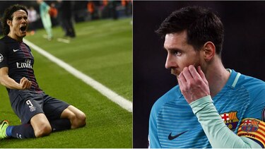 Messi y Cavani lideran clasificación de goleadores de 'Champions'