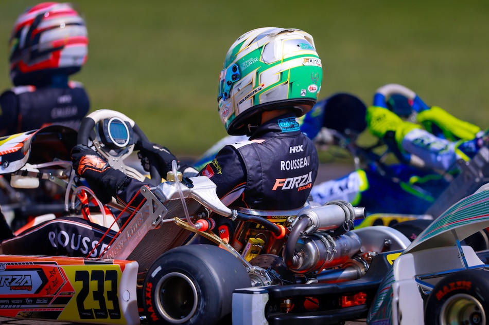 Gianmatteo Rousseau llega a Suecia, representará a Panamá en la Copa Mundial de Karting