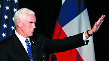 Vicepresidente de Estados Unidos posterga gira por Medio Oriente