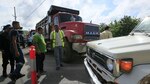 Camioneros cierran la vía Interamericana en San Lorenzo