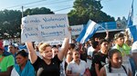 Nicaragüenses marchan por el cese de la represión