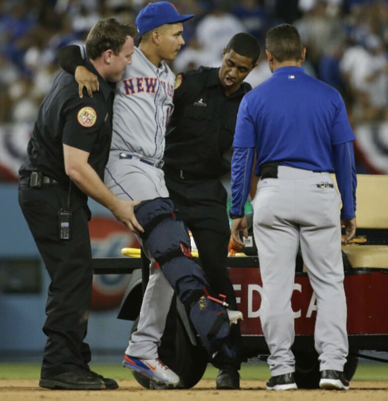 Rubén Tejada se pierde el resto de la postemporada por fractura