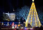 Obama enciende árbol nacional de Navidad
