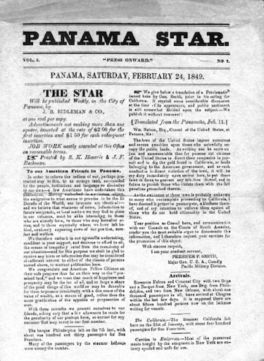 Algo del periodismo en Panamá