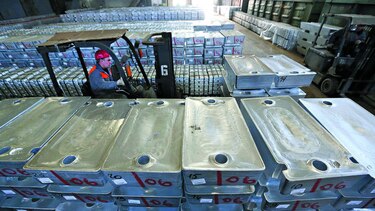Zinc toca máximos en dos semanas