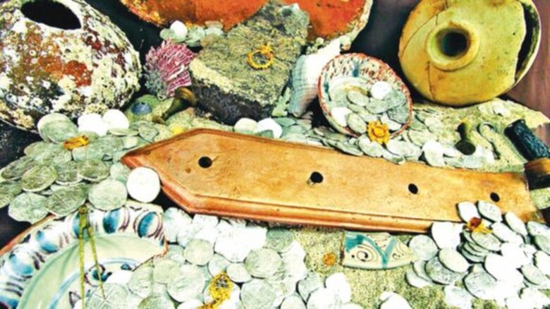 Monedas encontradas en el galeón San José están en el Banco Nacional