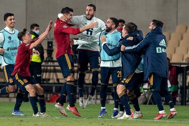 España se clasifica para el Mundial de Catar-2022 tras ganar 1-0 a Suecia