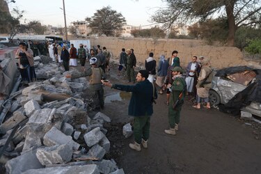 Los hutíes denuncian nuevos bombardeos de Estados Unidos contra ciudad portuaria del Yemen