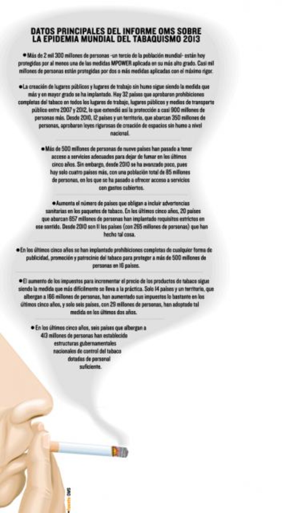 Panamá está cesando de fumar