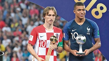 Mbappé y Modric desafían a Messi y CR7 por The Best