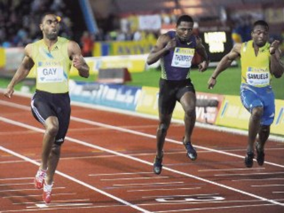 Tyson Gay es el rey de la velocidad