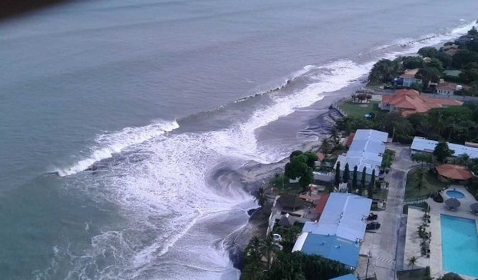 Se emite aviso de prevención por incremento de oleajes y vientos