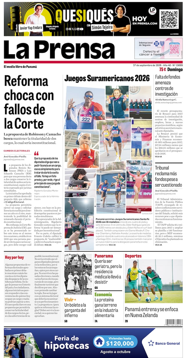 Portadas La Prensa