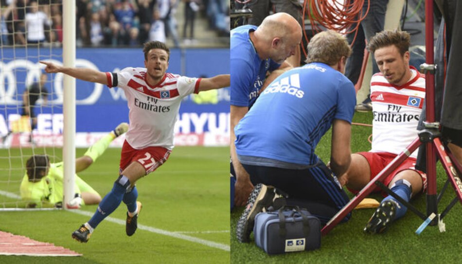 Celebra gol y termina lesionado; fuera de acción por seis meses
