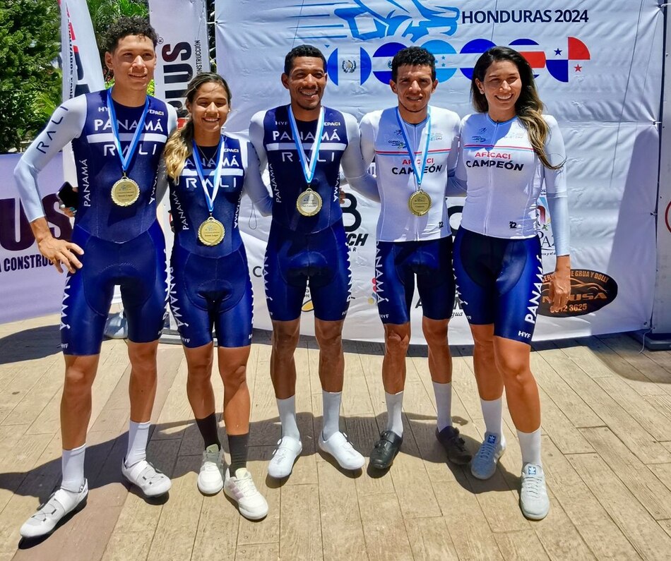 El ciclismo panameño tuvo una jornada inolvidable en Honduras